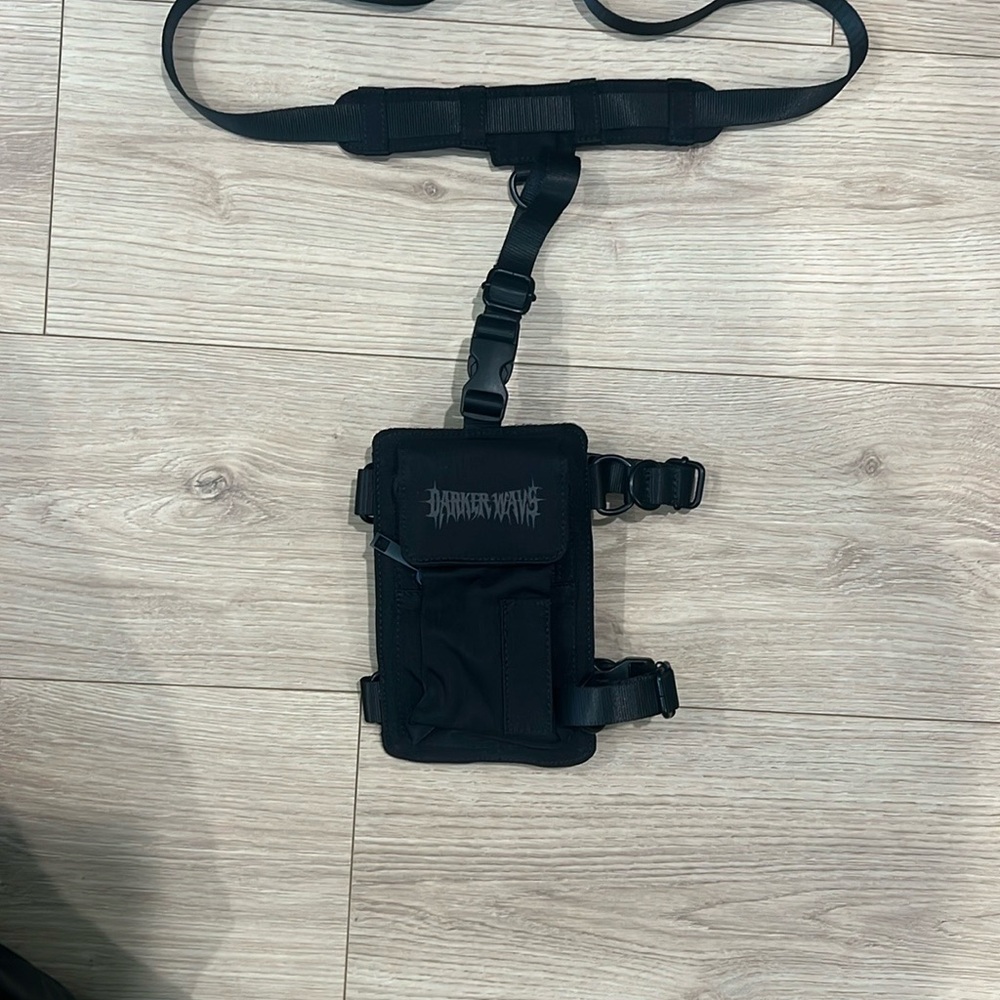 Leg Garter Utility Belt Bag-Darker Wavs